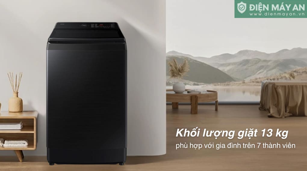 Máy giặt Samsung Inverter 13 kg WA80F13S5BSV